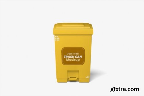 Trash Can Mockup