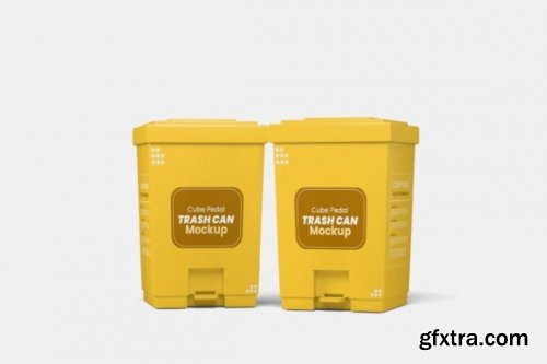 Trash Can Mockup