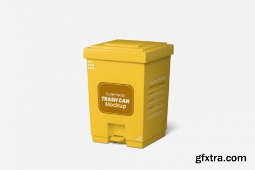 Trash Can Mockup