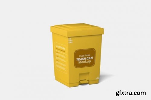 Trash Can Mockup