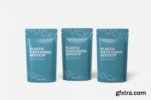 Plastic Pouch Mockup