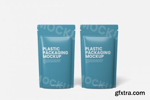 Plastic Pouch Mockup