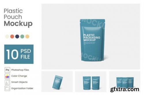 Plastic Pouch Mockup