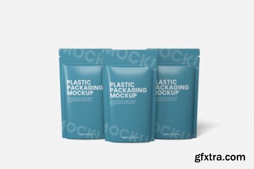 Plastic Pouch Mockup