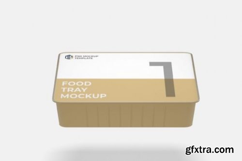 Food Tray Mockup