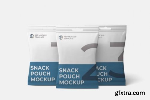 Snack Pouch Mockup