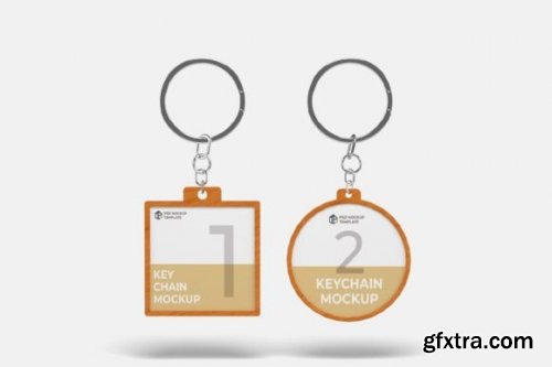 Key Chain Mockup