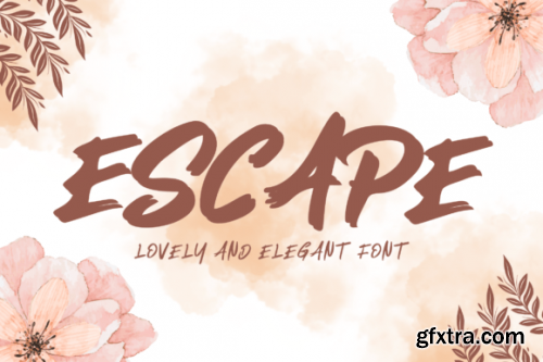  Escape Font