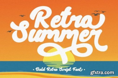  Retro Summer Font