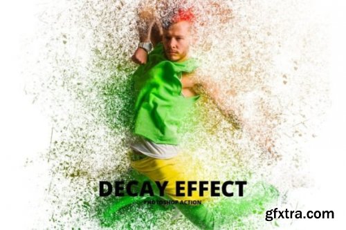 Decay Effect Photoshop Action