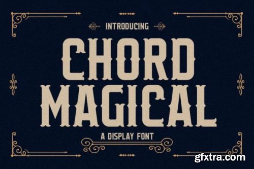  Chord Magical Font