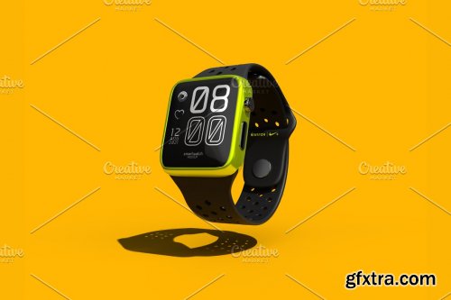 CreativeMarket - Smart Watch Mockup 7305290