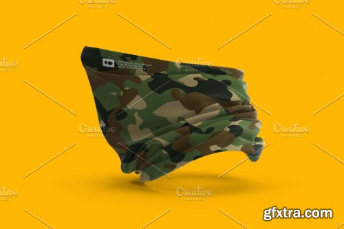 CreativeMarket - Neck Gaiters or Buff Mockup 7150710