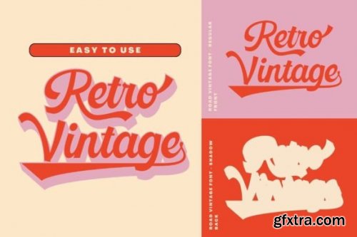  Retro Vintage Font