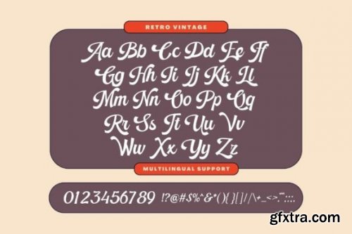  Retro Vintage Font