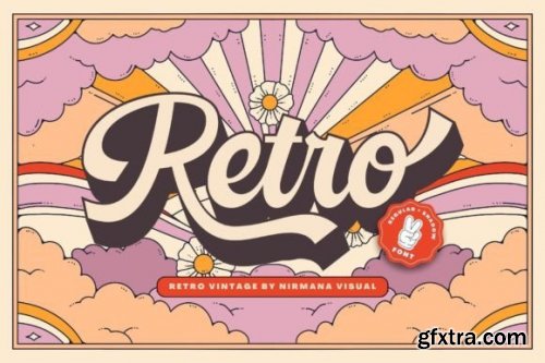  Retro Vintage Font