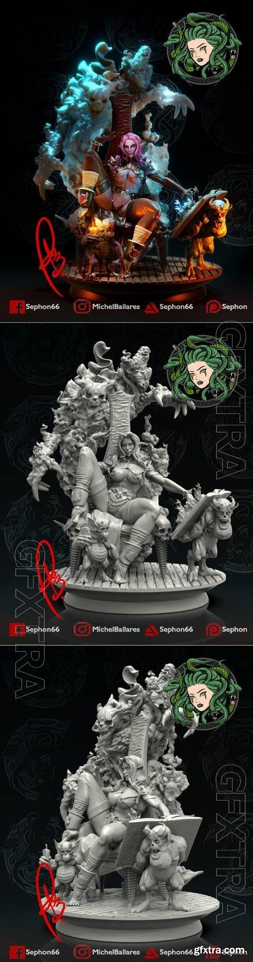 Summoner Of Spirits 3D STL 