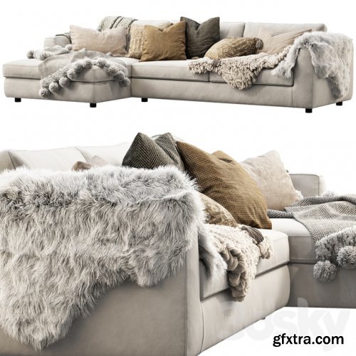 EQ3 Cello Sectional Sofa