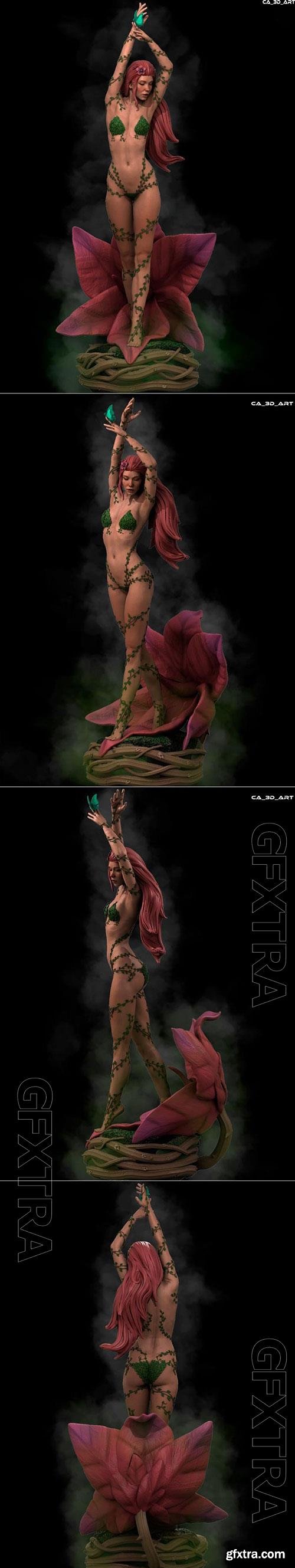 Poison Ivy 3D STL 