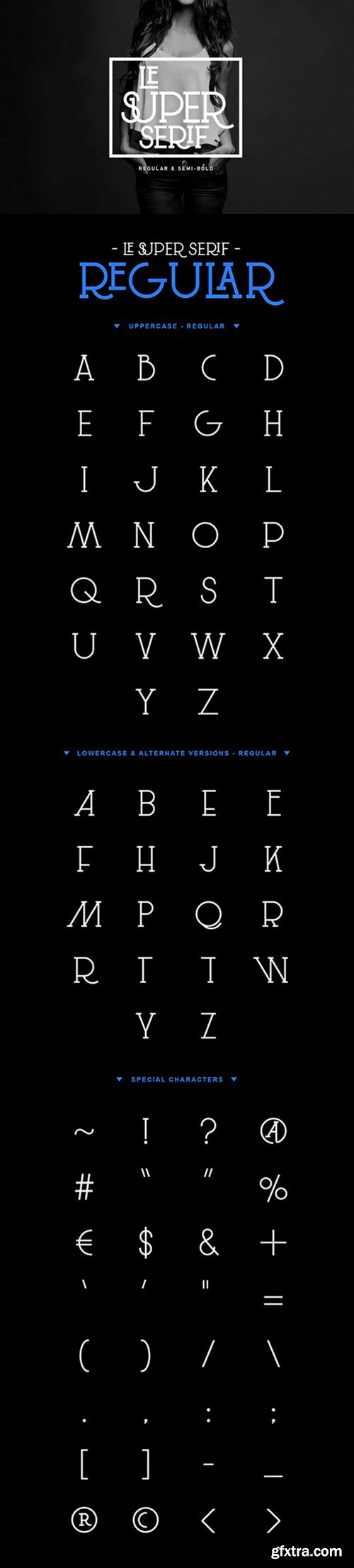 Le Super Serif Font