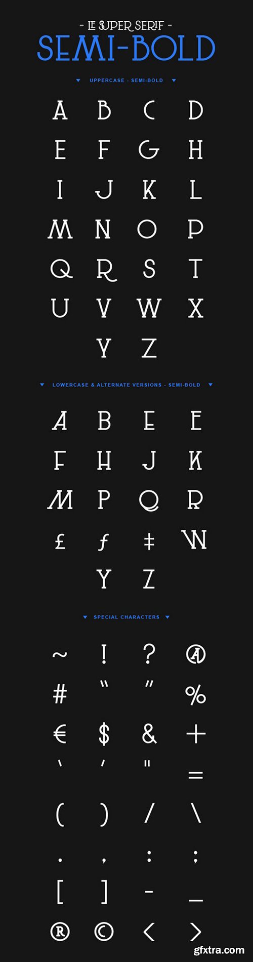 Le Super Serif Font