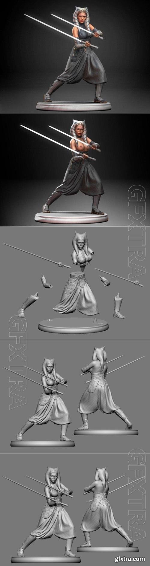 Ahsoka Tano 3D STL 