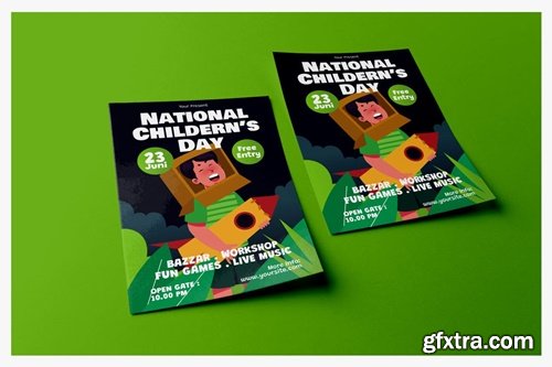 National Children\'s Day Event - Poster Template 7P3RW62