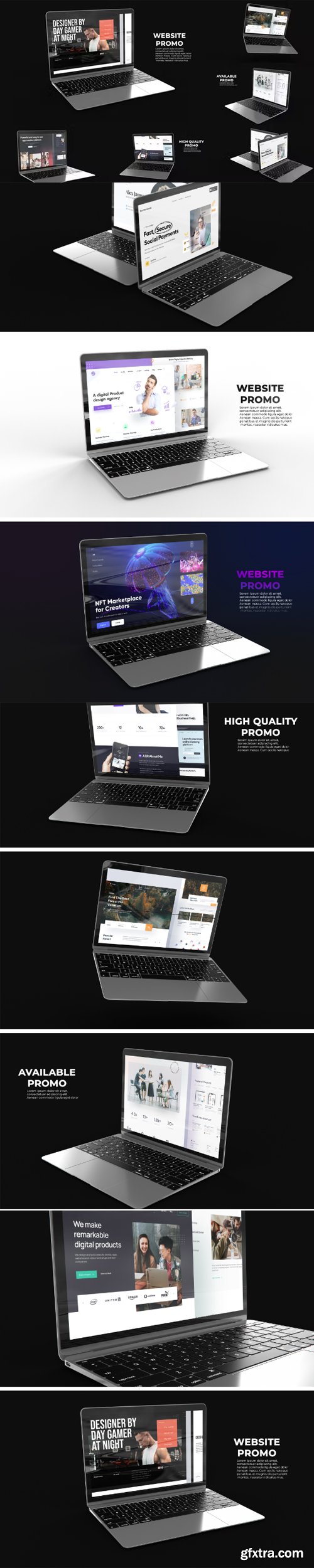 Videohive - Laptop Website Promo - 36009462