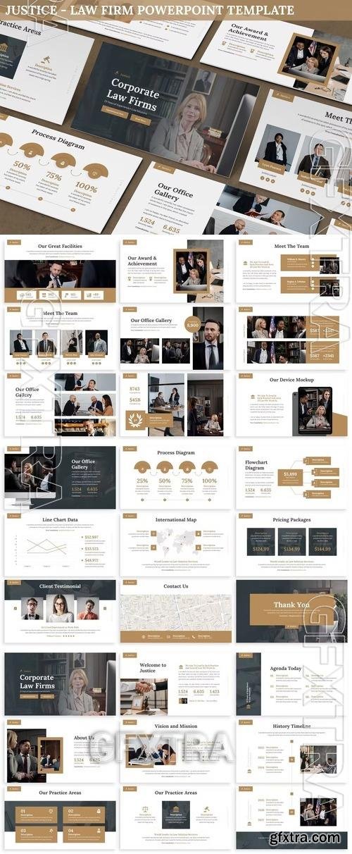 Justice - Law Firm Powerpoint Template LLNGNPA