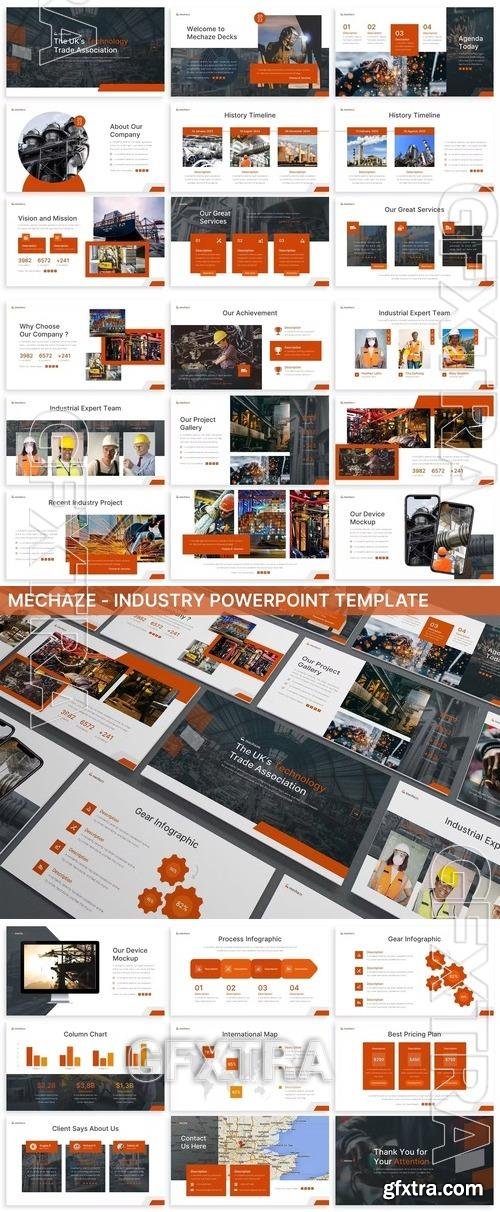 Mechaze - Industry Powerpoint Template PHRKDWV