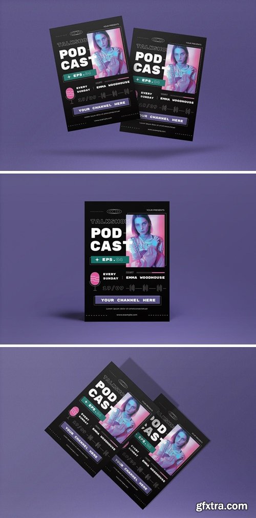 Podcast Flyer SLCR7CK