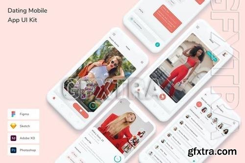 Dating Mobile App UI Kit 29QKXYY