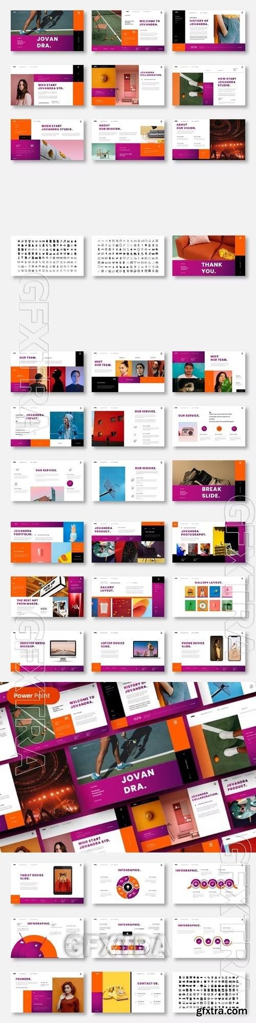 Jovandra - Business PowerPoint Template CBEESFN