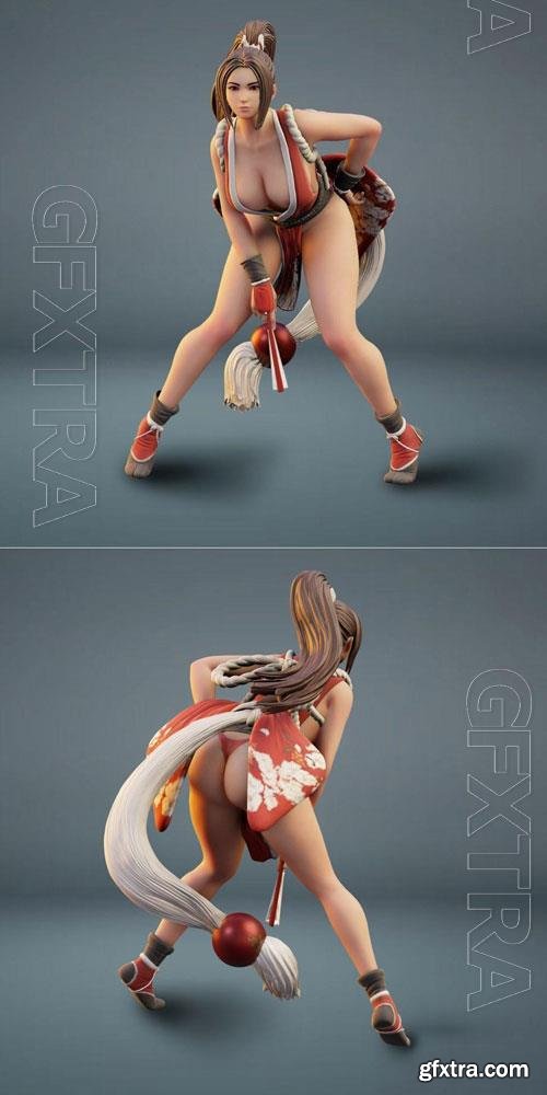 Mai Shiranui 3D STL 