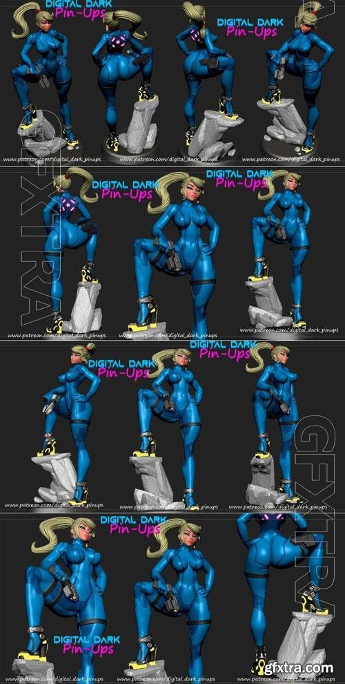 Samus Aran 3D STL 