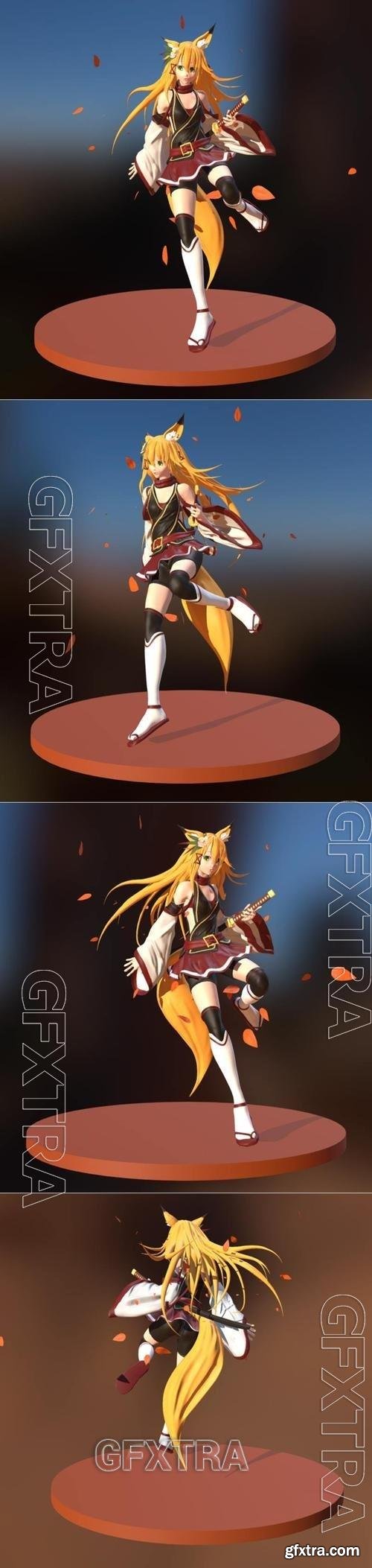 Fox Girl 3D