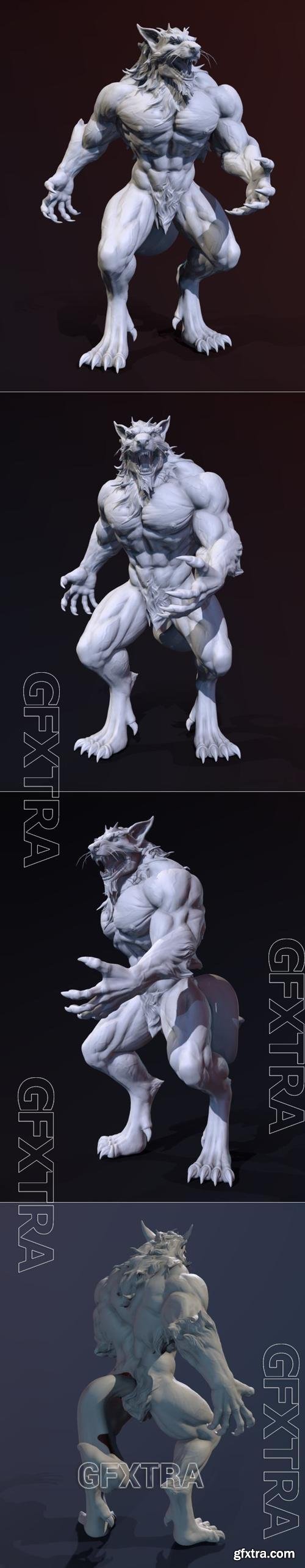 Warewolf Sculpt 3D