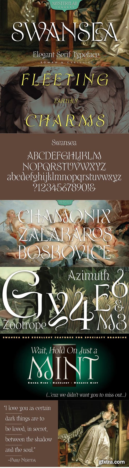 Swansea Font Family