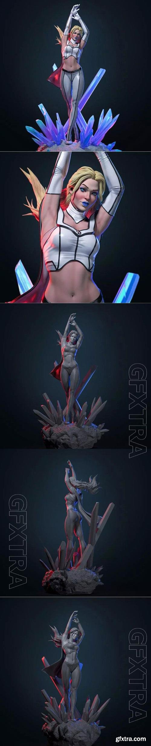 Emma Frost X-men 3D STL 