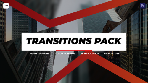 Videohive - Transitions Pack 3.0 - Premiere Pro - 38648731 - 38648731