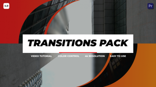 Videohive - Transitions Pack 4.0 - Premiere Pro - 38648976 - 38648976