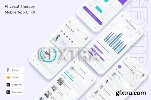 Physical Therapy Mobile App UI Kit XQTKNP6