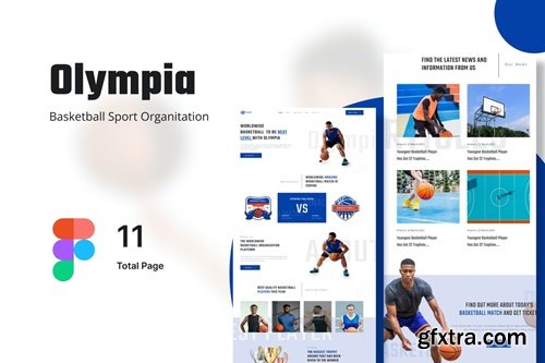 Olympia - Basketball Sport Organitation Figma V2WVUES