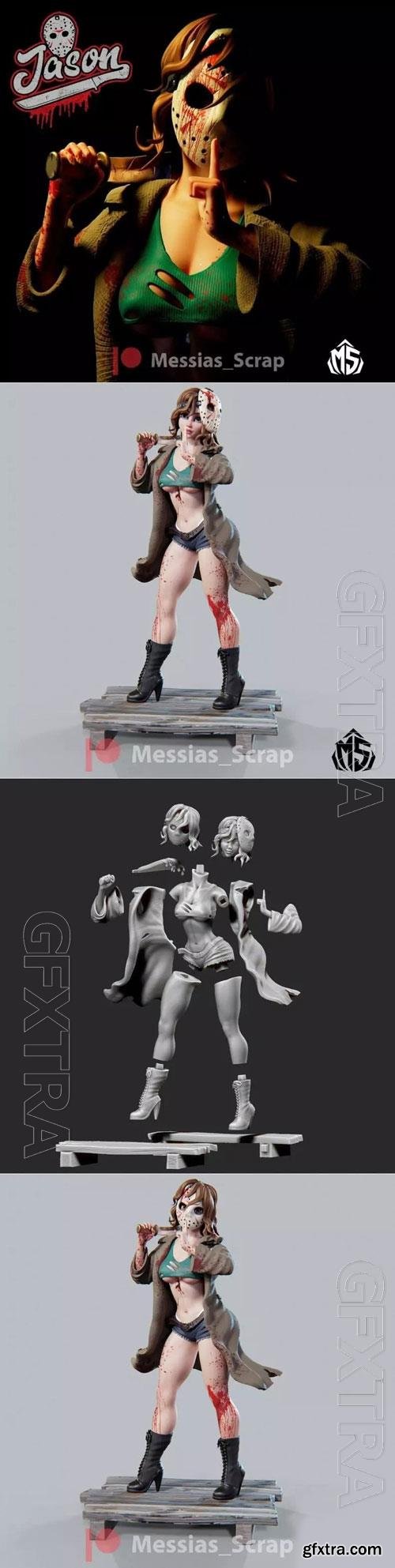 Jason Female 3D STL 