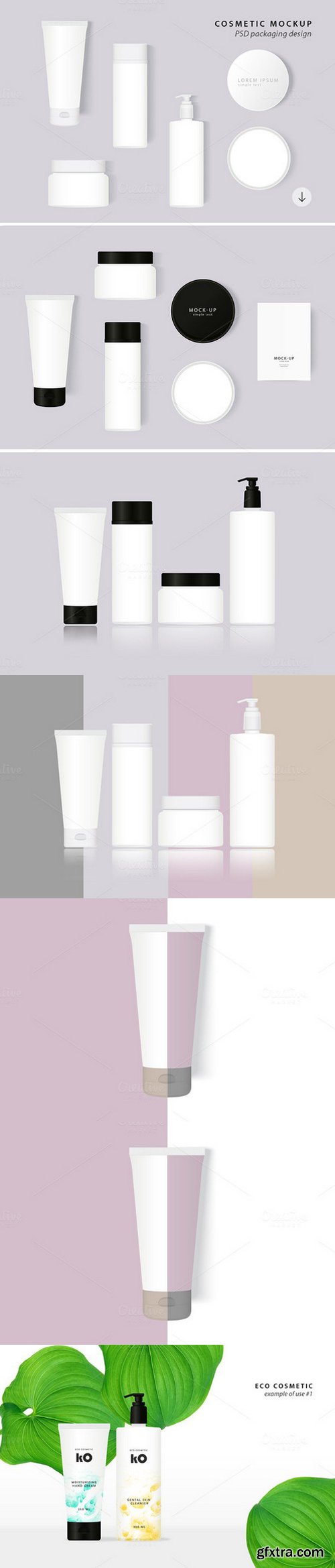 Cosmetic Packaging PSD MockUp