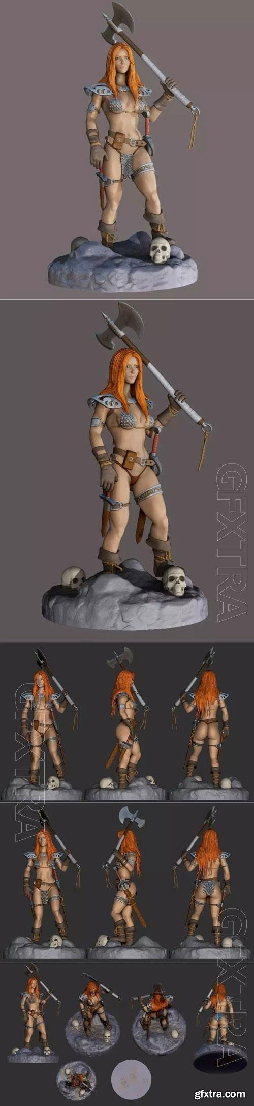 Red Sonja 3D STL 