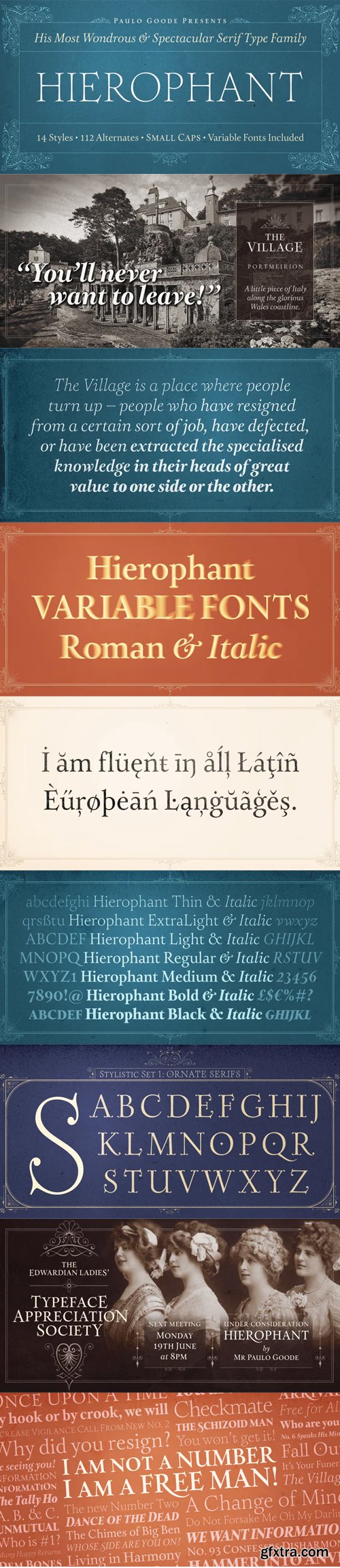 Hierophant Font Family