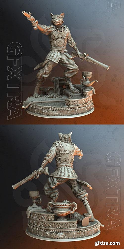 Sultan’s Bodyguard - Gunslinger Kara’Ta 3D Print