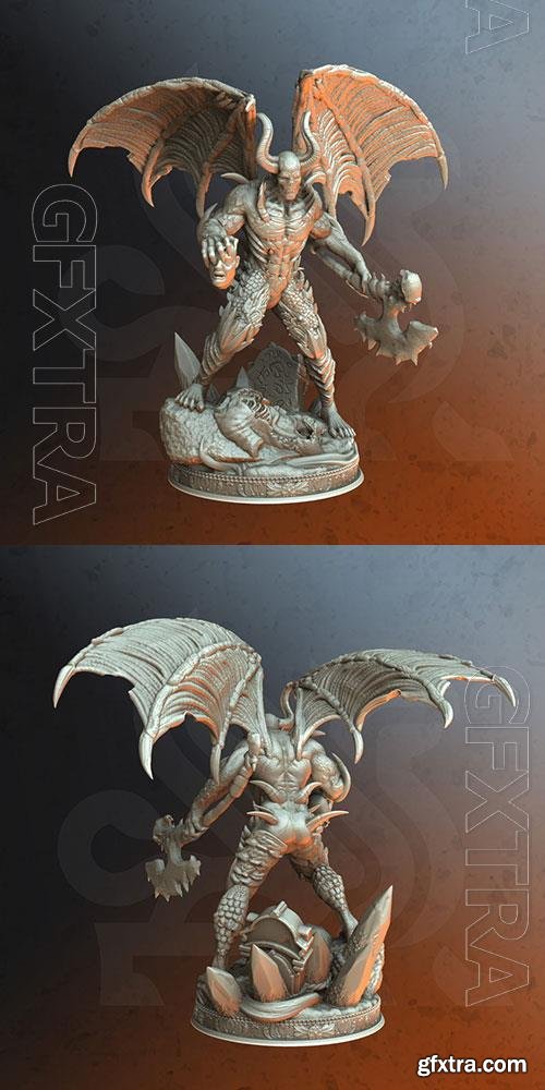 Demon of Ash 3D STL 