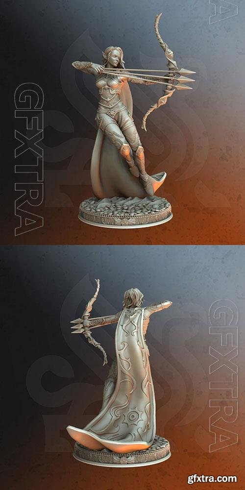 Divine Archer - Sairena 3D Print